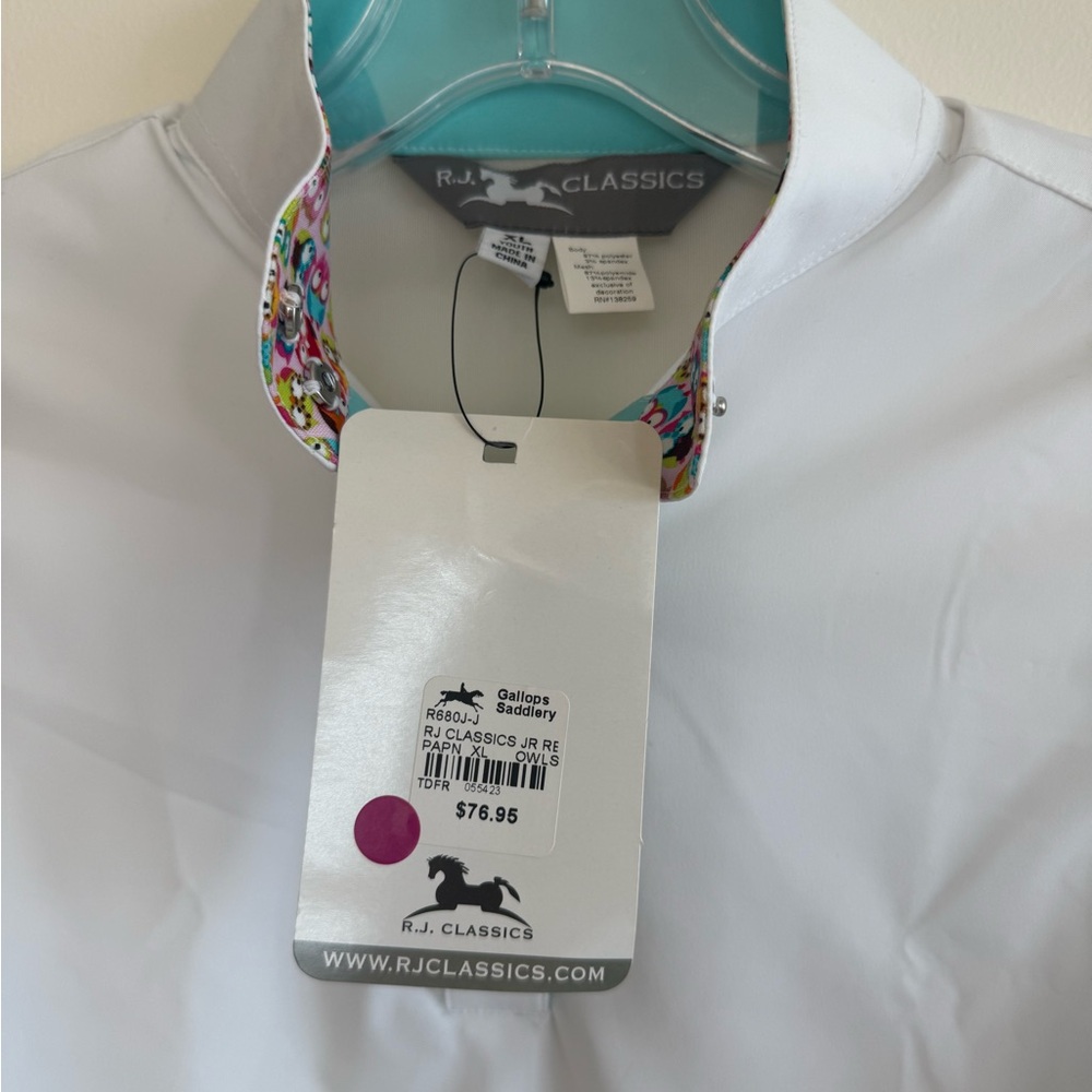 Girls Equestrian Riding Shirt